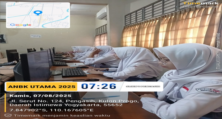 Kegiatan ANBK Utama 6 - 7 Agustus 2025