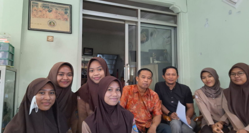 Penyerahan Siswa Pelaksanaan PKL di Oriks Video Syuting