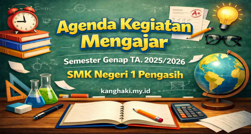 Jurnal Agenda Kegiatan Pembelajaran Semester Genap TA. 2025/2026 (06/04/2026)
