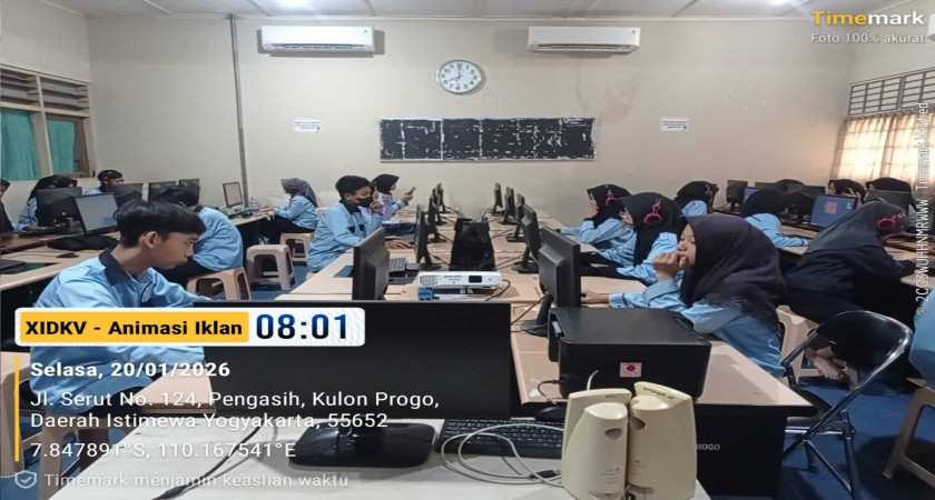 Kegiatan Pembelajaran Kelas XI DKV Semester Genap TA. 2025/2026 (19/01/2026)