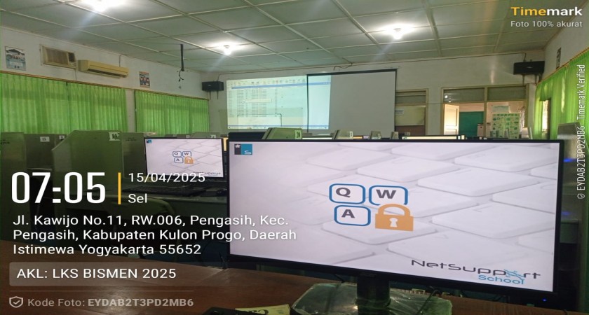 HARI TERAKHIR LKS BISMEN DIY 2025, TIM IT AKL TUNTASKAN TUGAS DUKUNG TEKNIS LOMBA