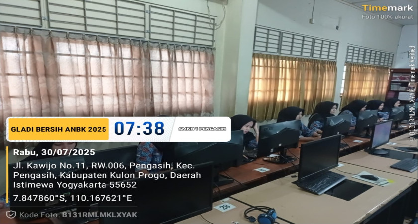 GLADI BERSIH ANBK TAHUN 2025 DI SMK NEGERI 1 PENGASIH BERJALAN LANCAR