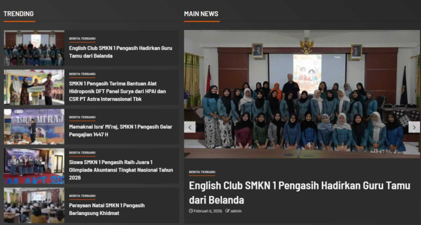 Jurnal Agenda Kegiatan Pembelajaran Semester Genap TA. 2025/2026 (06/02/2026)