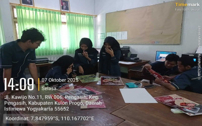 Jurnal Harian: Kegiatan Mengajar Produktif di Jurusan XI DKV & XII DKV2 (07/10/2025)