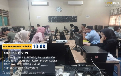 SMK Negeri 1 Pengasih Fasilitasi Ujian Online (UO) Universitas Terbuka (10/01/2026)