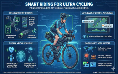 Smart Riding & AI Pacing: Rahasia Ultra Cycling : Jangan Cuma Modal