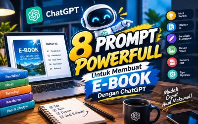 8 Prompt Powerfull Untuk Membuat E-Book Dengan ChatGPT