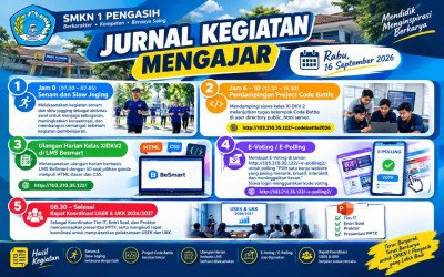Jurnal Agenda Kegiatan Pembelajaran Semester Gasal TA. 2026/2027 (16/09/2026)