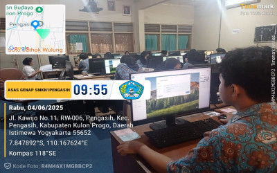 Hari Ke-3 ASAS Semester Genap SMKN 1 Pengasih Berjalan Tertib