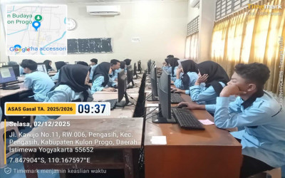 ASAS Gasal 2025/2026 di SMK N 1 Pengasih hari Pertama Libatkan 718 Siswa