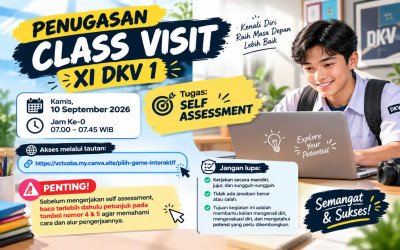 Class Visit Kamis, 10 September 2026 : Self Assessment