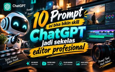 10 Prompt ini bisa bikin skill ChatGPT jadi sekelas editor profesional