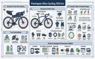 Bersiap Ultra Cycling 500 - Contekan