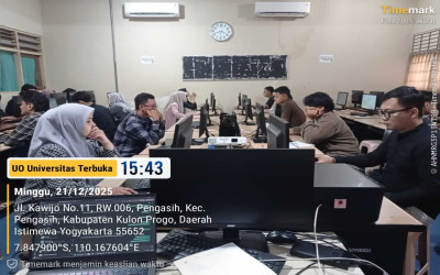 Penugasan Pengawas Ujian Online (U) Universitas Terbuka (21/12/2025)