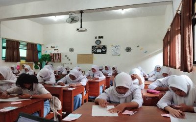 Hari Ketiga Assessment Sumatif Akhir Semester (ASAS) Gasal Tahun Pelajaran 2024/2025 di SMK Negeri 1 Pengasih
