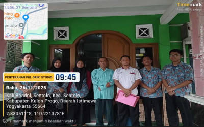 Penyerahan PKL di Orik's Studio (26/11/2025)